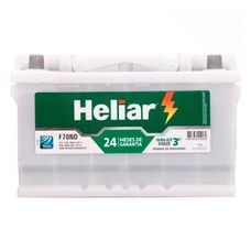 Imagen del producto BAT HELIAR FREE 70AH (- +) CCA620