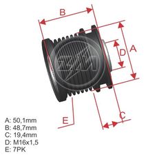 Imagen del producto *POLEA RUEDA LIBRE PV7 MERCEDES BENZ C320. ML 350