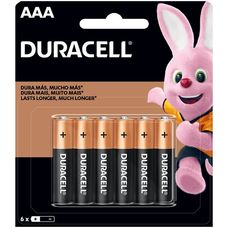 Imagen del producto PILA DURACELL AAA X4+2