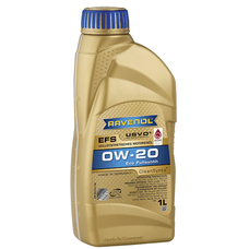 Imagen del producto ACEITE PARA MOTOR SINTÉTICO RAVENOL EFS 0W20 1 LT.