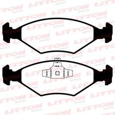 Imagen del producto PASTILLA DE FRENO DEL FIAT FIORINO. UNO WAY (10 EN ADELANTE)