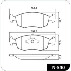 Imagen del producto PASTILLA DE FRENO DEL FIAT STRADA FIRE. SIENA. GRAND SIENA. DOBLO 1.8