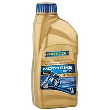 Imagen del producto ACEITE PARA MOTOR SINTÉTICO RAVENOL MOTOBIKE 4T ESTER 10W30 1 LT.