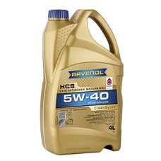 Imagen del producto ACEITE PARA MOTOR SINTÉTICO RAVENOL HCS 5W40 4 LTS.