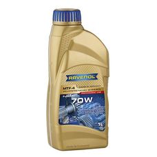 Imagen del producto ACEITE PARA TRANSMISIÓN SINTÉTICO RAVENOL MTF-4 SAE 70W 1 LT.