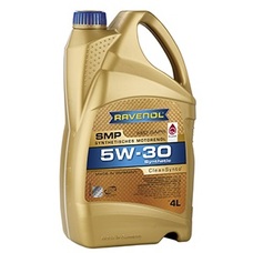 Imagen del producto ACEITE PARA MOTOR SINTÉTICO RAVENOL SMP 5W30 4 LTS.