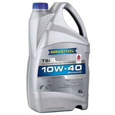 Imagen del producto ACEITE PARA MOTOR SEMI SINTÉTICO RAVENOL TSI 10W40 4 LTS.