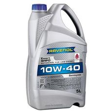 Imagen del producto ACEITE PARA MOTOR SEMI SINTÉTICO RAVENOL EXPERT SHPD 10W40 5 LTS.