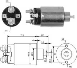 Imagen del producto AUTOMÁTICO MITSUBISHI 12V MITSUBISHI GALANT. PAJERO   HYUNDAI SONATA