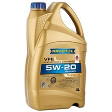 Imagen del producto ACEITE PARA MOTOR SINTÉTICO RAVENOL VFE 5W20 4 LTS.