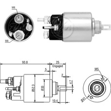 Imagen del producto AUTOMÁTICO BOSCH 12V RNL LOGAN. SANDERO. SYMBOL 1.6