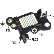 Imagen del producto REGULADOR BOSCH 12V FIAT PALIO. STRADA  10-   FORD RANGER