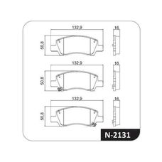 Imagen del producto PASTILLA DE FRENO DEL HYUNDAI HB20 1.0