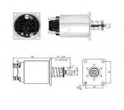 Imagen del producto SOLENOIDE 24V PARA MOTORES ESTACIONARIOS