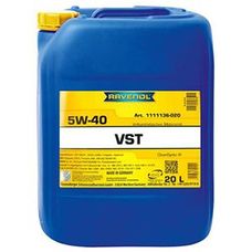 Imagen del producto ACEITE PARA MOTOR SINTÉTICO RAVENOL VST 5W40 20 LTS BOMBONA.