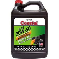 Imagen del producto ACEITE DE MOTOR SEMISINTÉTICO COASTAL - SAE 20W50 DE 1 GAL.