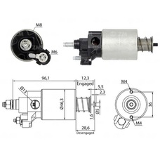 Imagen del producto AUTOMÁTICO DENSO 12V FIAT ARGO. CRONOS. PALIO. GRAND SIENA. TORO   JEE RENEGADE 1.8 FLEX