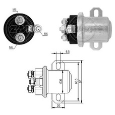 Imagen del producto RELAI AUXILIAR MERCEDES BENZ OM904. 906 ELECTRONICO 24V 29MT