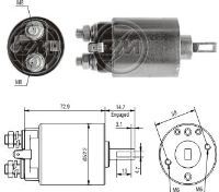 Imagen del producto AUTOMÁTICO HITACHI 12V NISSAN SENTRA. D21