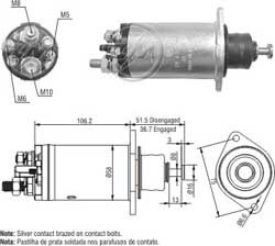 Imagen del producto AUTOMÁTICO DELCO 24V MERCEDES BENZ CAMIONES 28MT