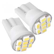 Imagen del producto FOCO LED 12 24V T10 W2.1X9.5D 8 LEDS  CX X2