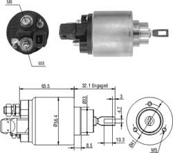 Imagen del producto AUTOMÁTICO BOSCH 12V VOLKSWAGEN GOLF. NEW BEETLE. BORA   AUDI A3. TT