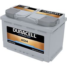 Imagen del producto BATERIA DURACELL AGM 70AH 720CCA DERECHO FREE