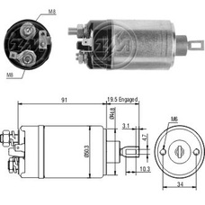 Imagen del producto AUTOMÁTICO BOSCH 12V VOLKSWAGEN SEDAN. COMBUSTIBLE VIEJO