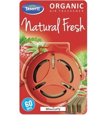 Imagen del producto AROMATIZANTE ORGANIC NATURAL FRESH LATA EN BLISTER STRAWBERRY